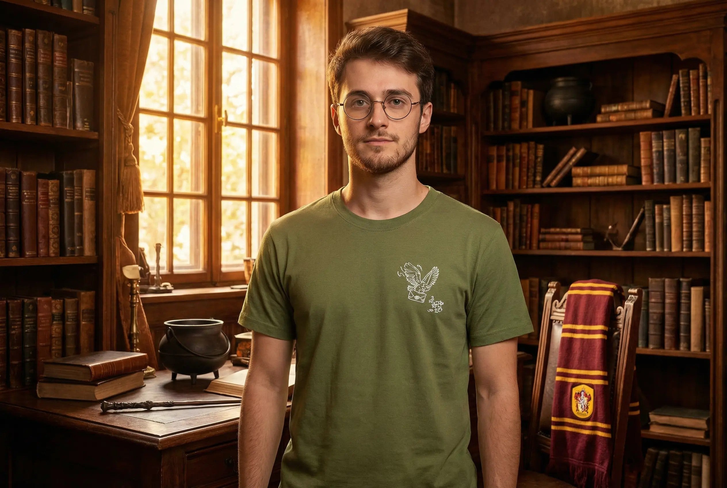 Camiseta Premium Harry Potter 100% Algodão - Percys World