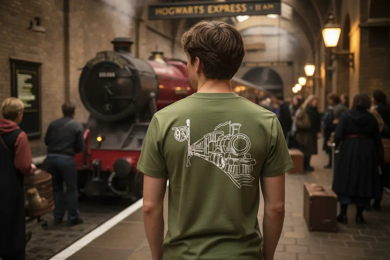 Camiseta Premium Harry Potter 100% Algodão - Percys World